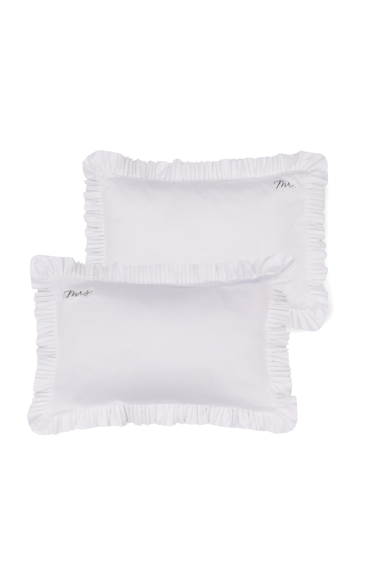 Mr. &amp; Mrs. Pillowcase Pair