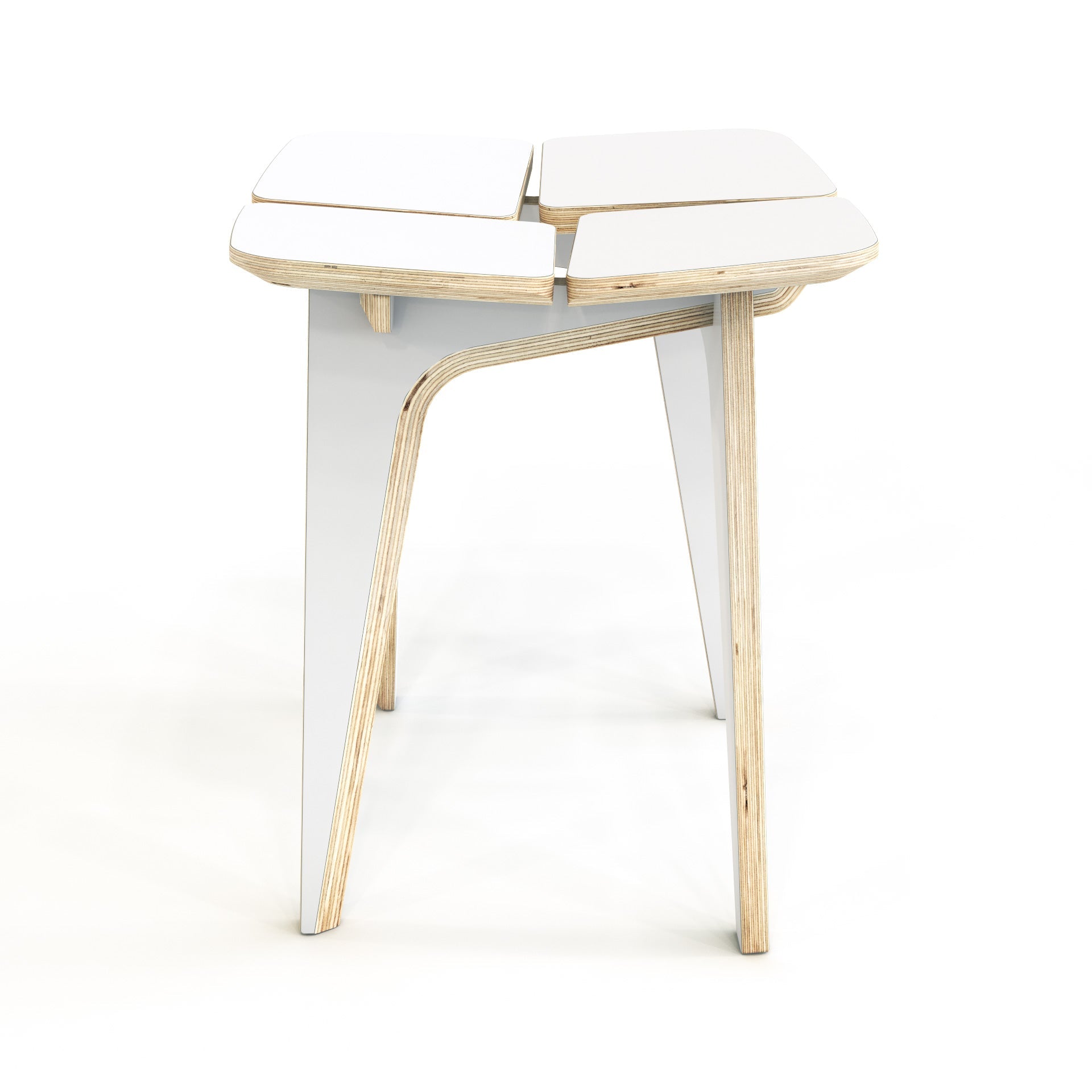 Woodpecker Stool: Sleek &amp; Durable Plywood Seating - Minimalist Design Crafted in Lithuania by Woodpecker at www.brixbailey.com