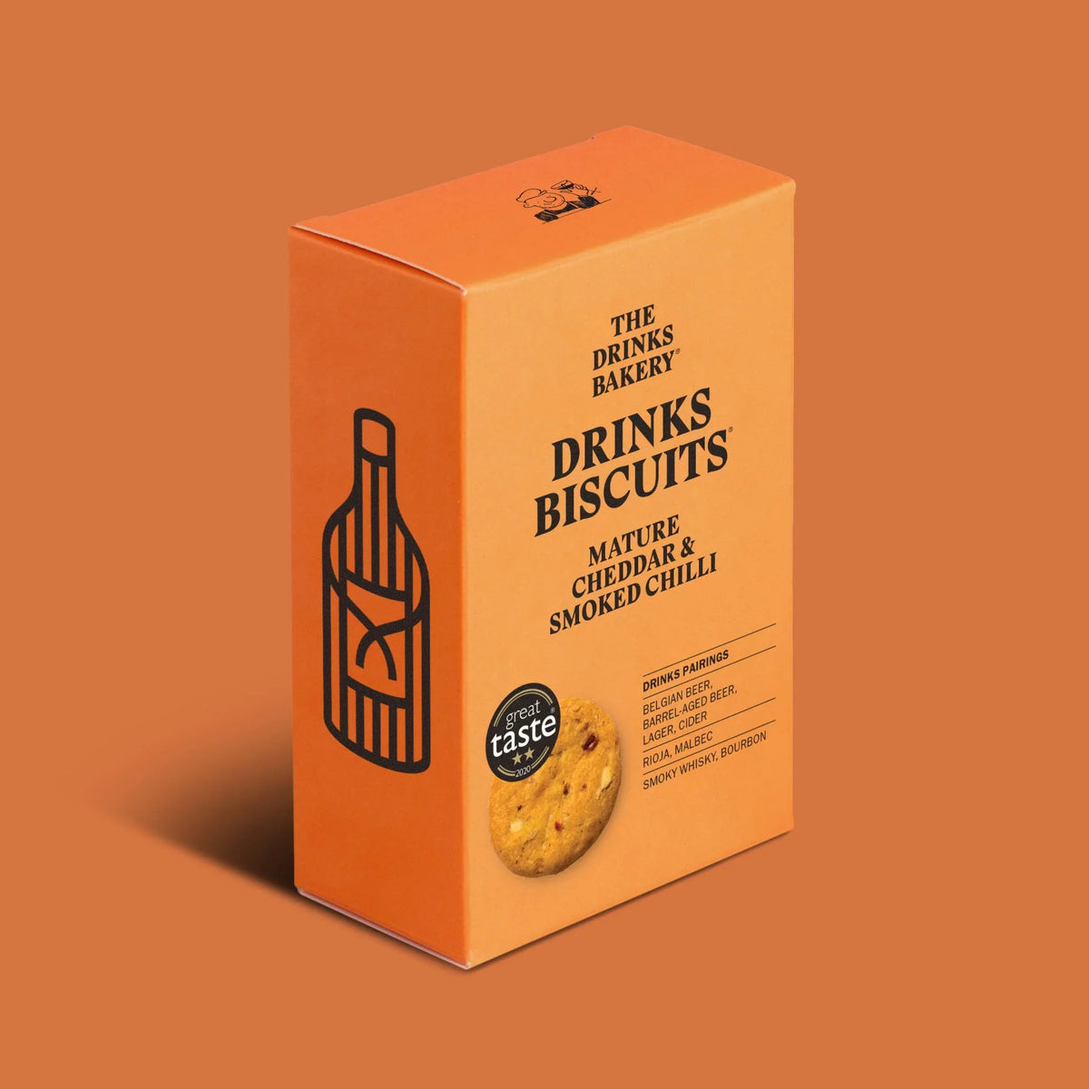 Mature Cheddar &amp; Smoked Chilli Drinks Biscuits