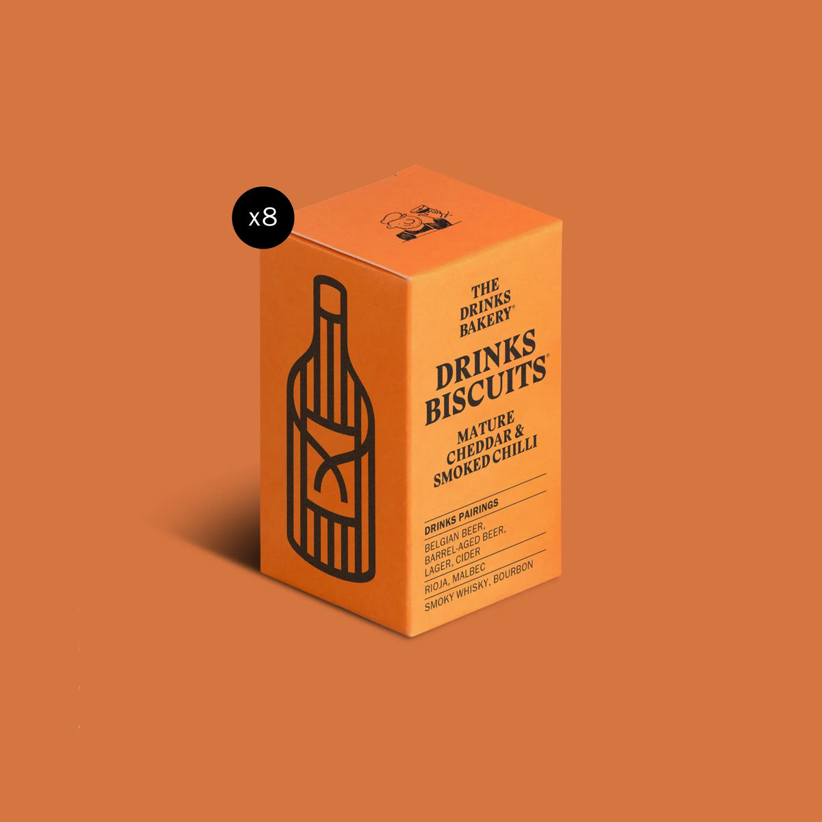 Mature Cheddar &amp; Smoked Chilli Drinks Biscuits
