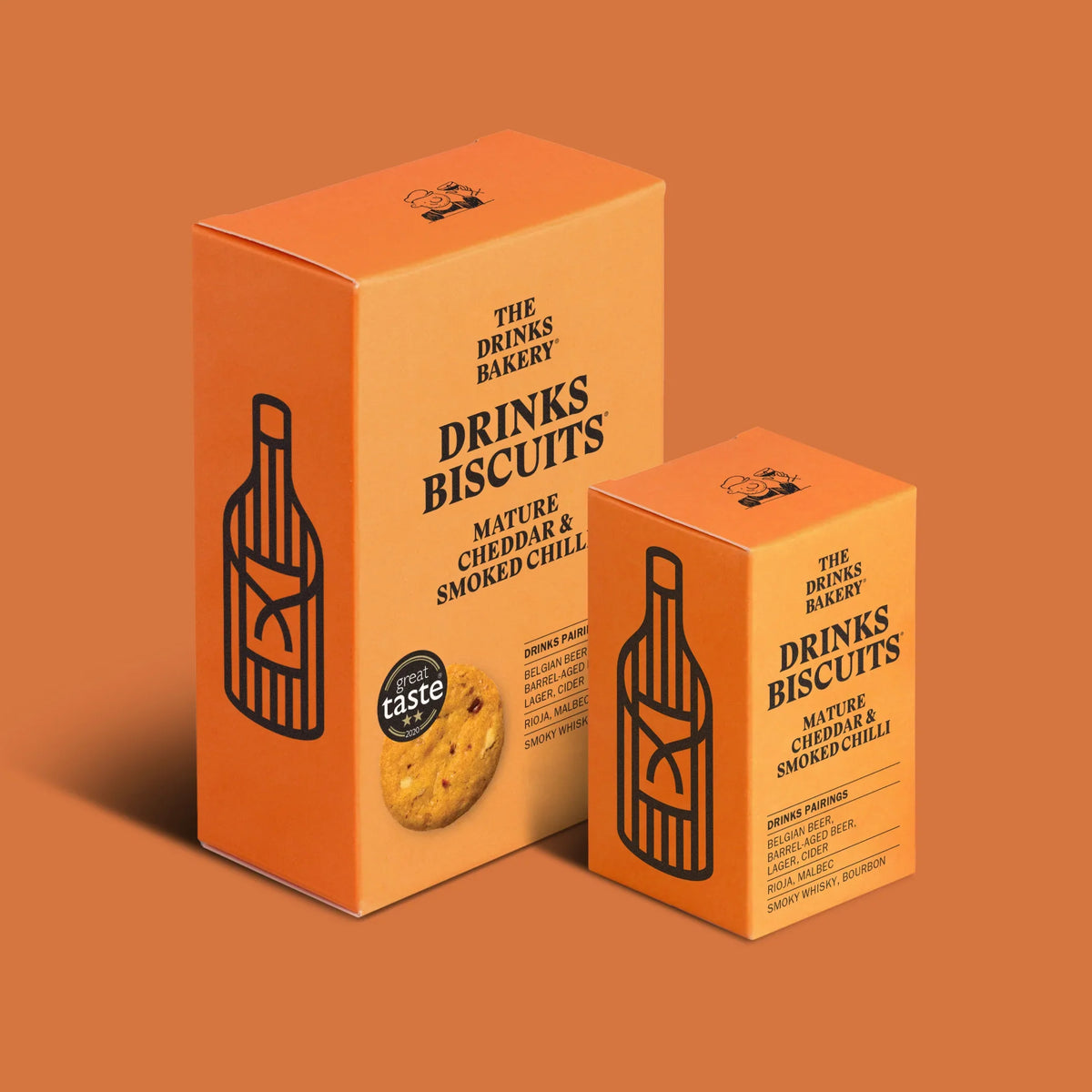 Mature Cheddar &amp; Smoked Chilli Drinks Biscuits