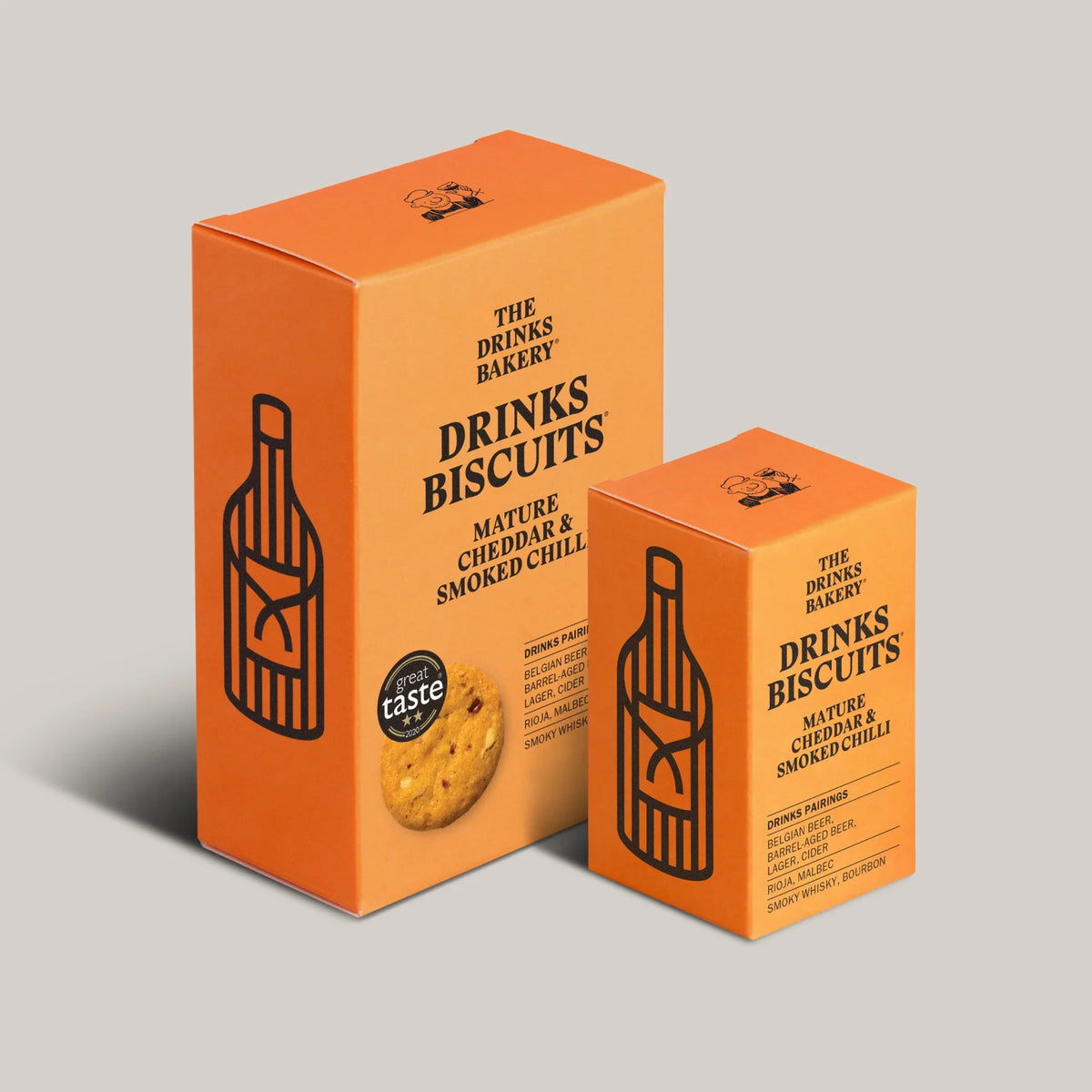 Mature Cheddar &amp; Smoked Chilli Drinks Biscuits