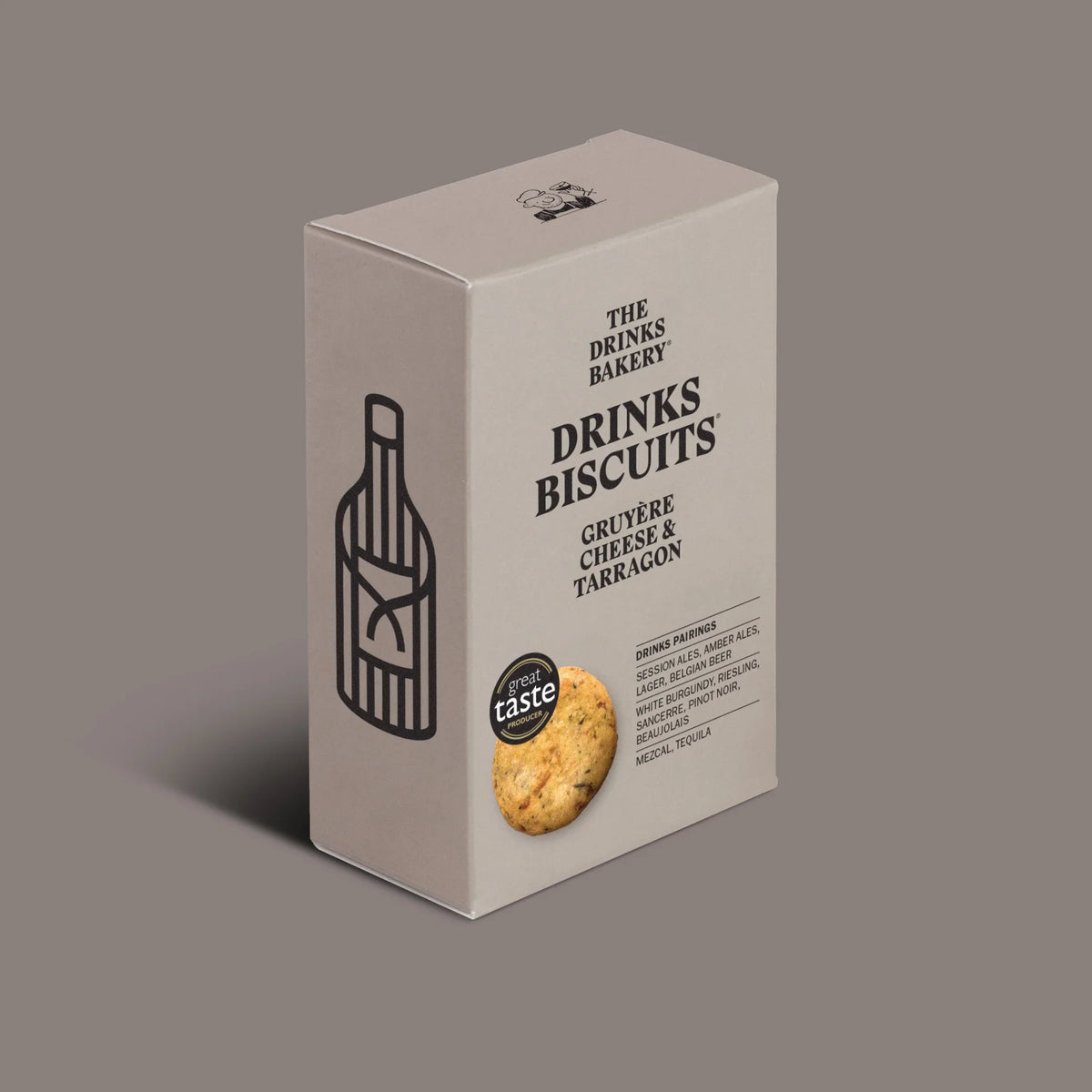 Gruyère Cheese &amp; Tarragon Drinks Biscuits