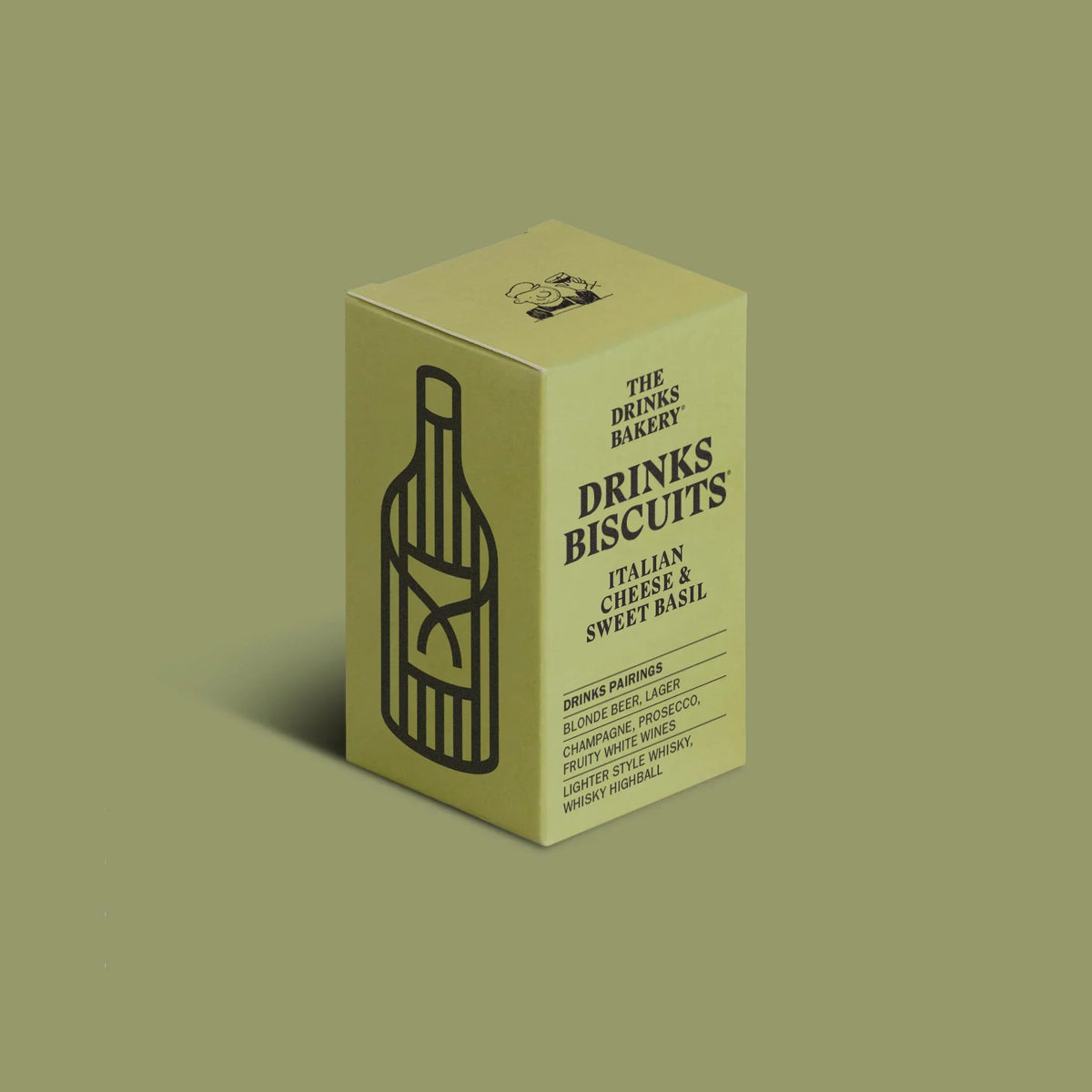 Italian Cheese &amp; Sweet Basil Drinks Biscuits