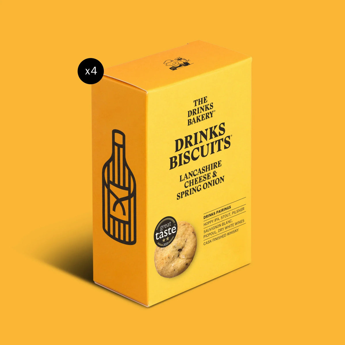 Lancashire Cheese &amp; Spring Onion Drinks Biscuits