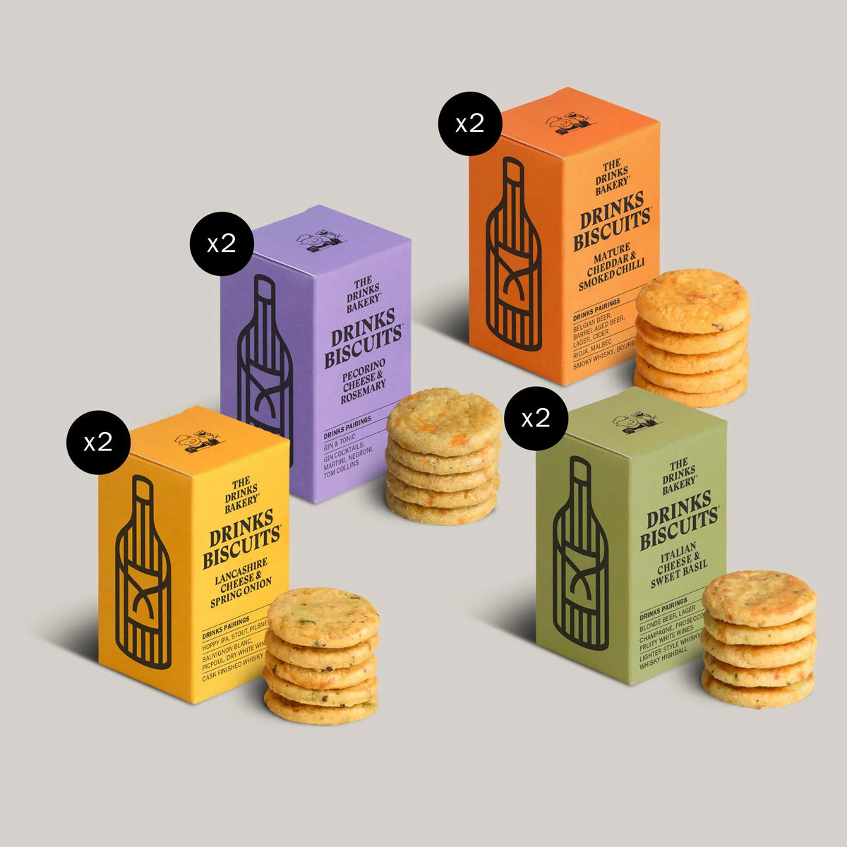 Drinks Biscuits Mixed Variety Pack