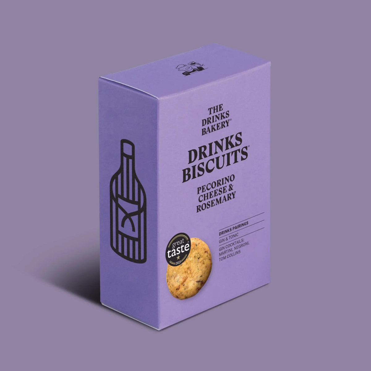 Pecorino Cheese &amp; Rosemary Drinks Biscuits