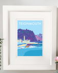 Teignmouth Vintage Seaside Travel Poster Print