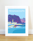 Teignmouth Vintage Seaside Travel Poster Print