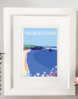 Thurlestone Vintage Travel Poster