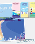 Thurlestone Vintage Travel Poster