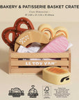 Bakery & Patisserie Wooden Market Crate