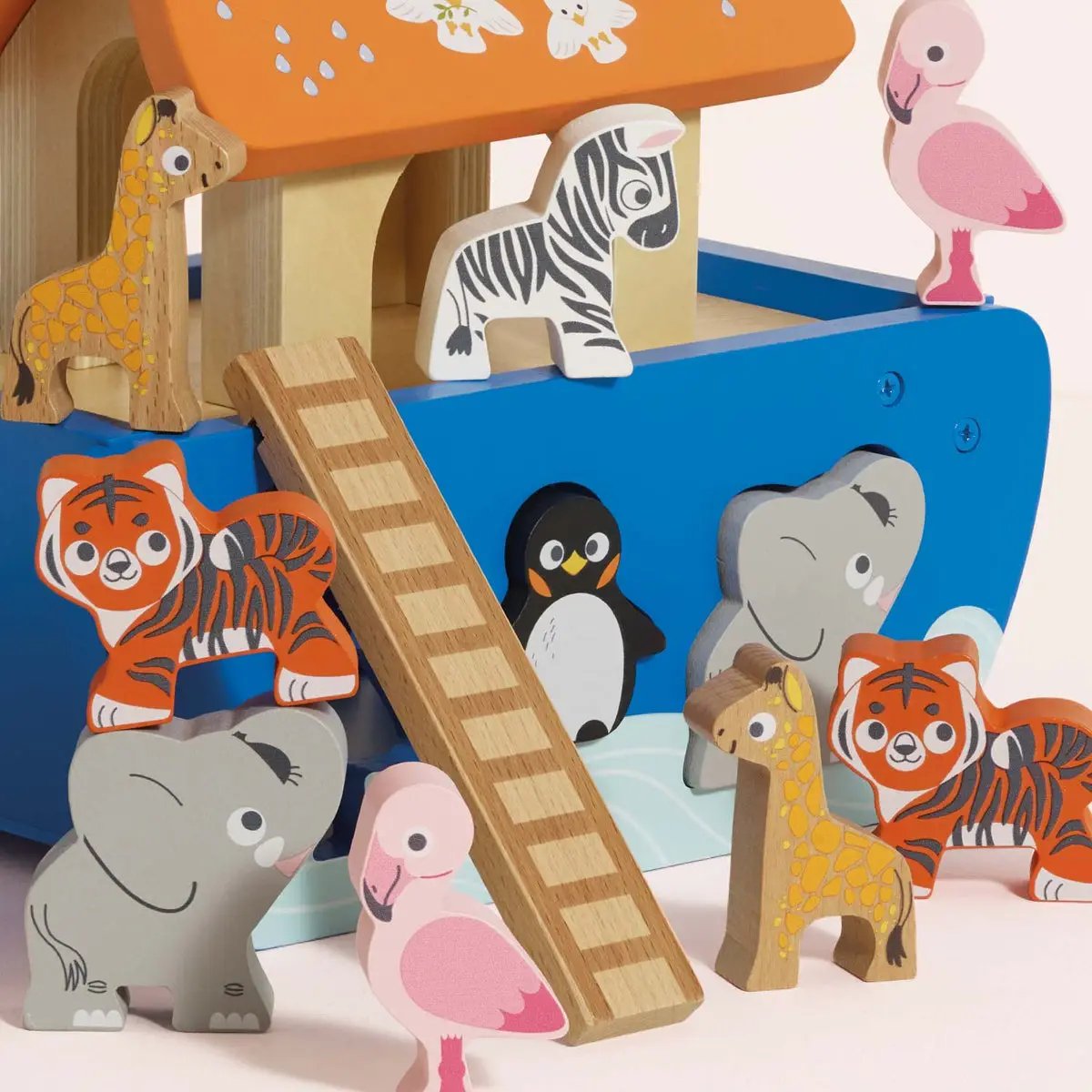 Noah's Ark &amp; Animals Shape Sorter