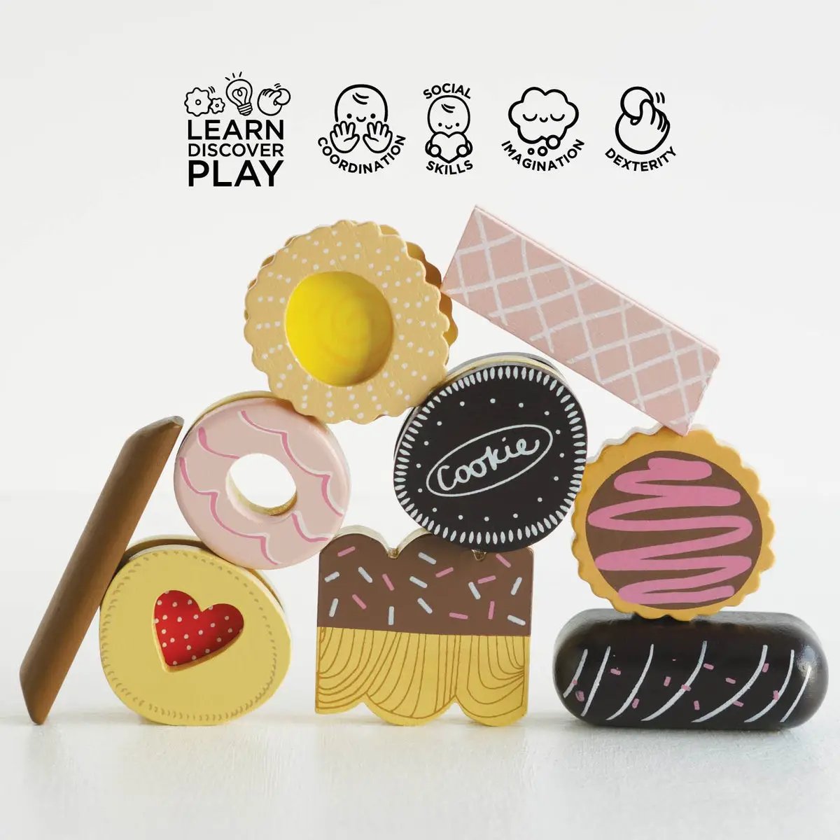 Biscuit &amp; Cookie Set - 10 Pieces