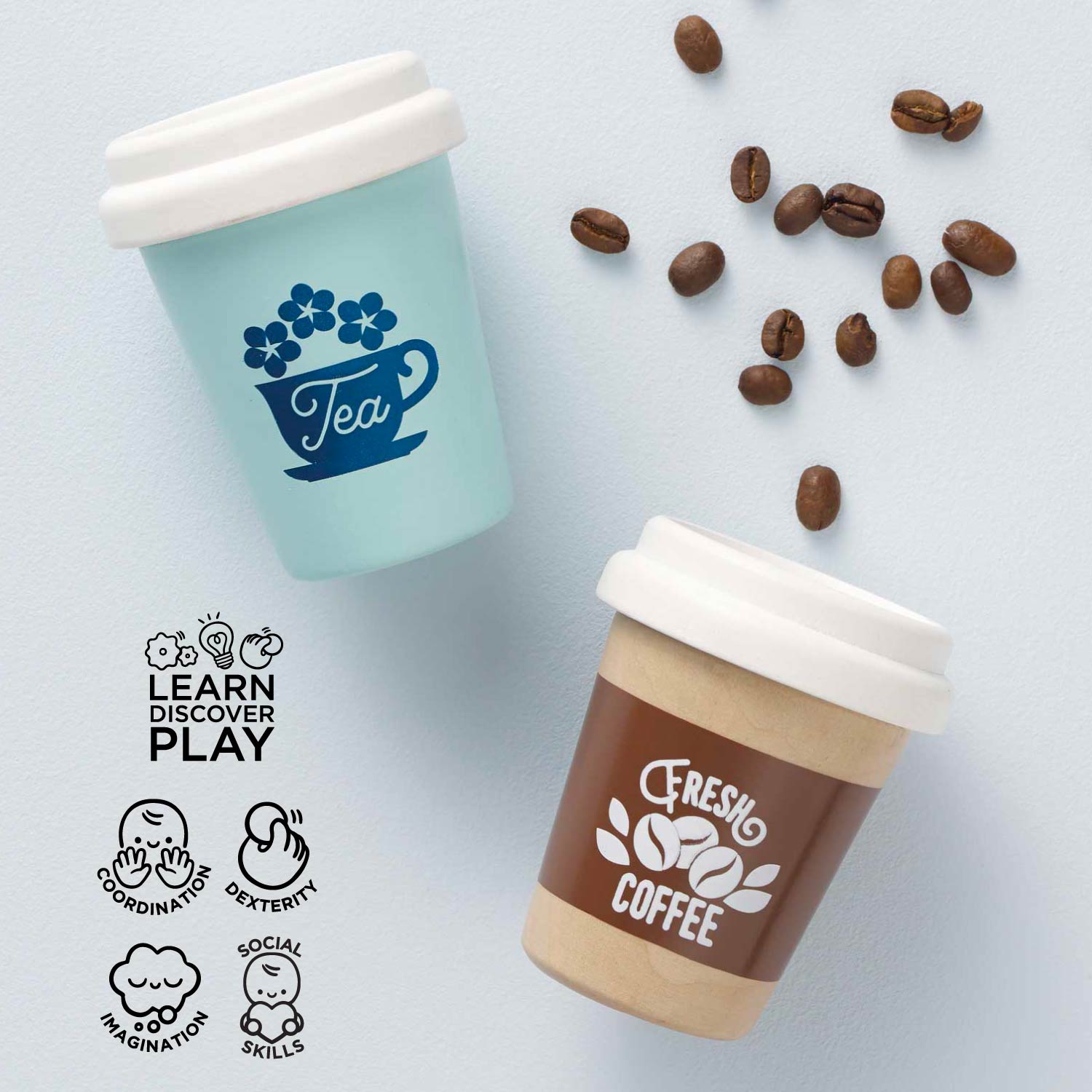 Tea &amp; Coffee Re-Useable Eco Cups