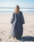WAFFLE TURKISH COTTON BATHROBE