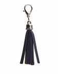 Mini tassel bag charm - Navy