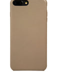 iPhone 7/8 Plus Case, Taupe Leather