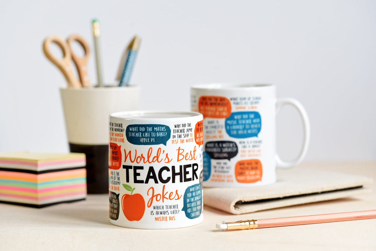 World's Best Teacher Jokes Mug