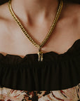 Gold Lover’s Remnant Tooth Necklace