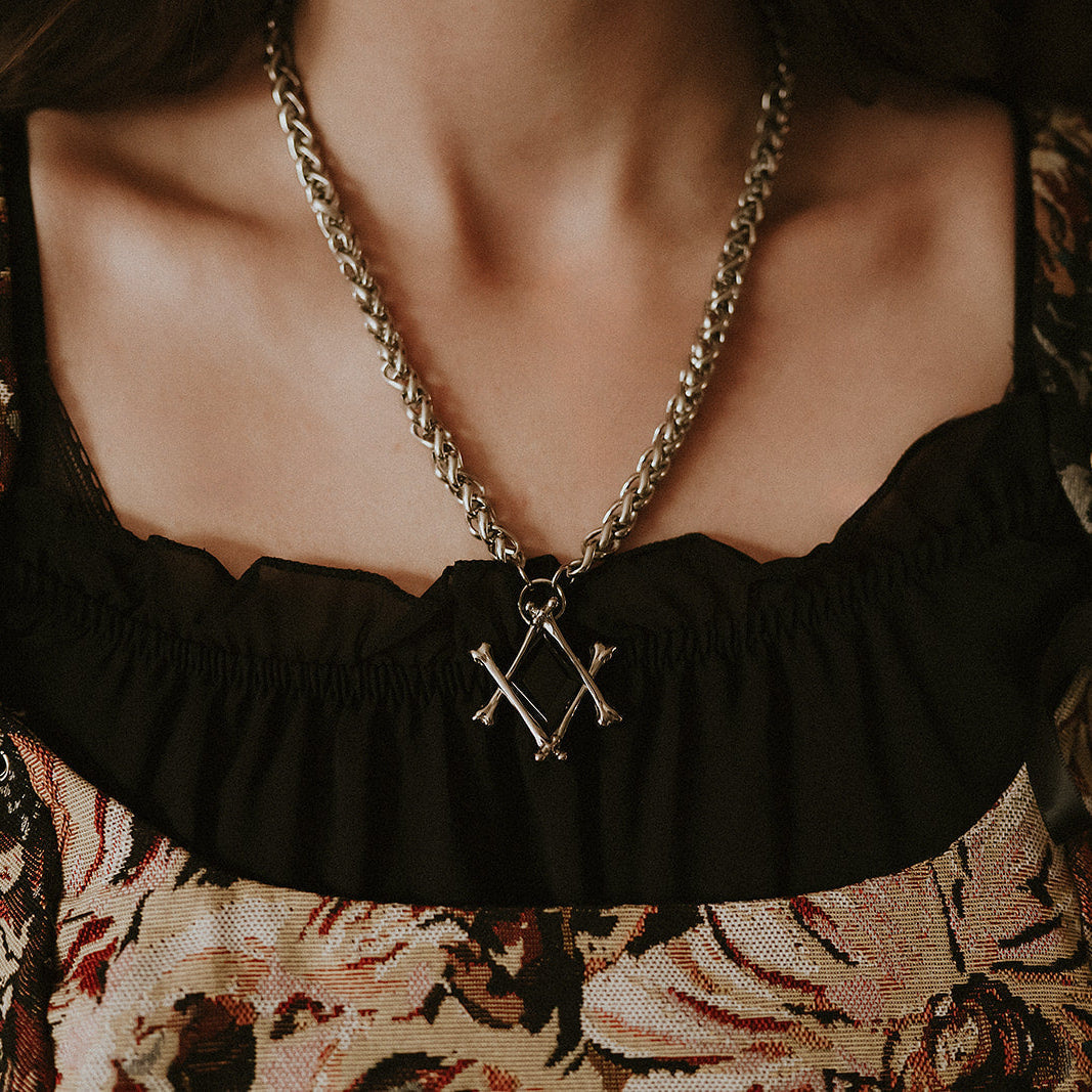 The Obsidian Marrow Necklace