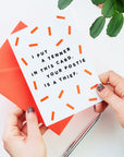 Your Postie Is A Thief Birthday Card