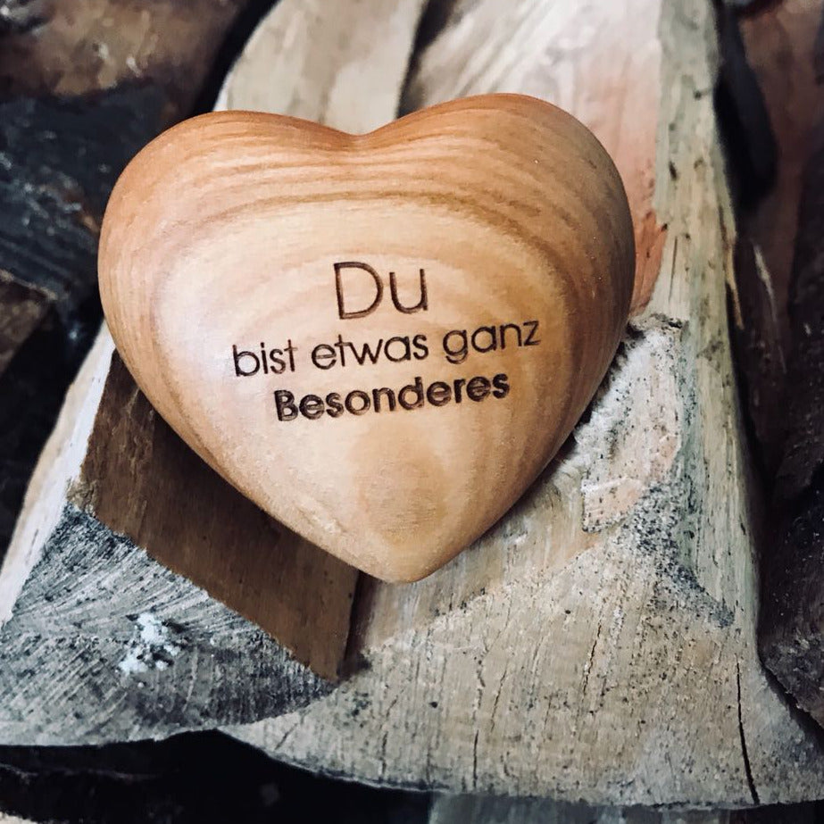 Thankgoods Holzherz Du bist etwas ganz Besonderes