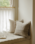 The Lyra Block Print Cushion