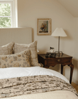 The Lyra Block Print Cushion
