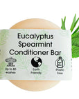 Spearmint and Eucalyptus , Solid Conditioner Bar 60g