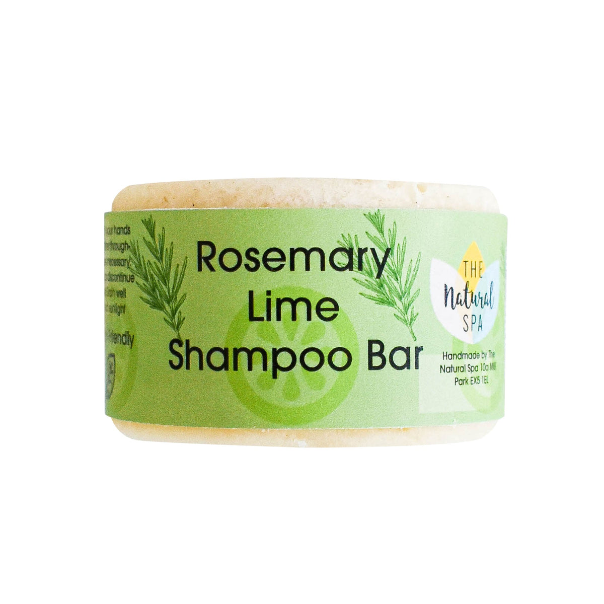 Rosemary &amp; Lime Shampoo Bar | Natural Hair Wash for All Hair Types | Vegan, Plastic-Free Hair Care
