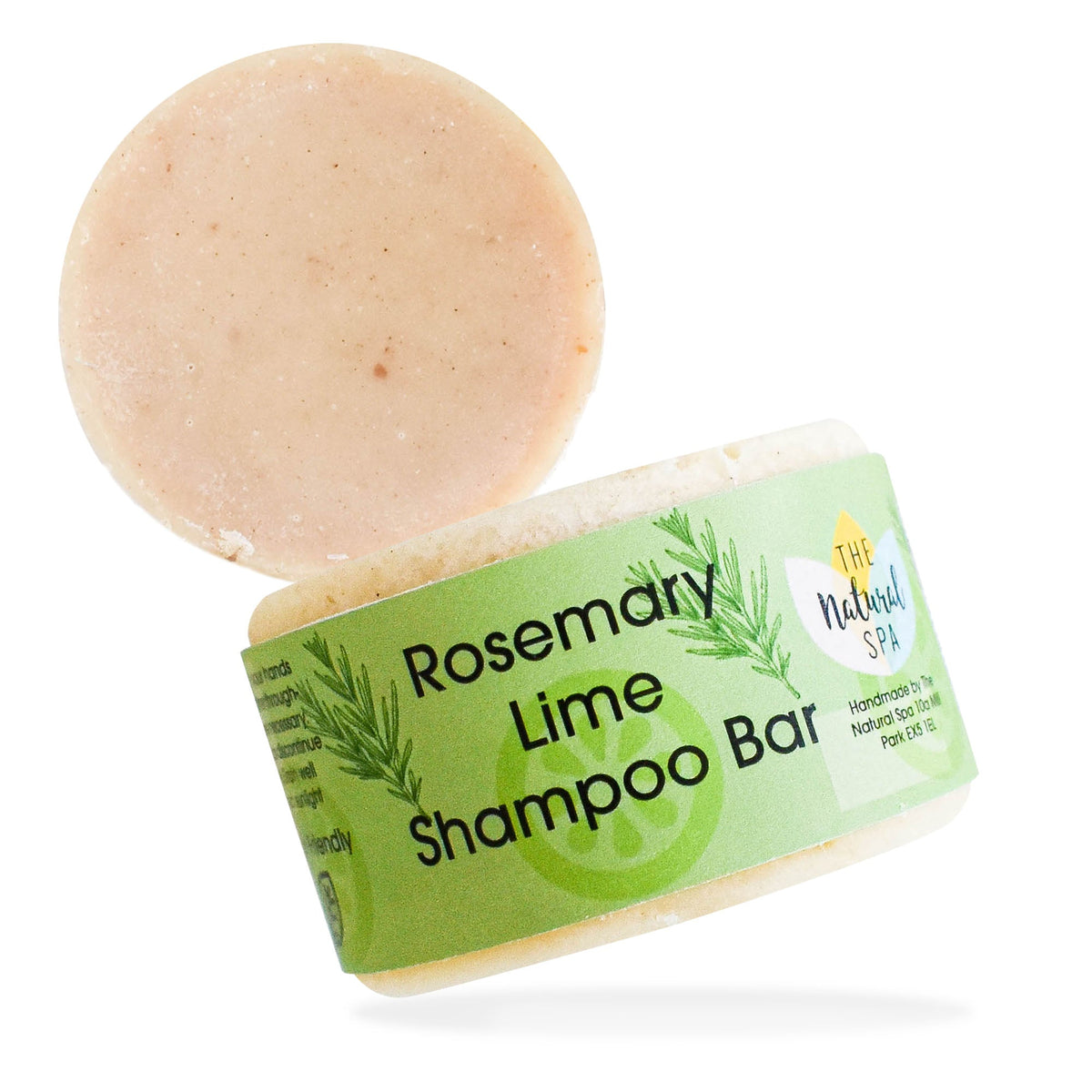 Rosemary &amp; Lime Shampoo Bar | Natural Hair Wash for All Hair Types | Vegan, Plastic-Free Hair Care