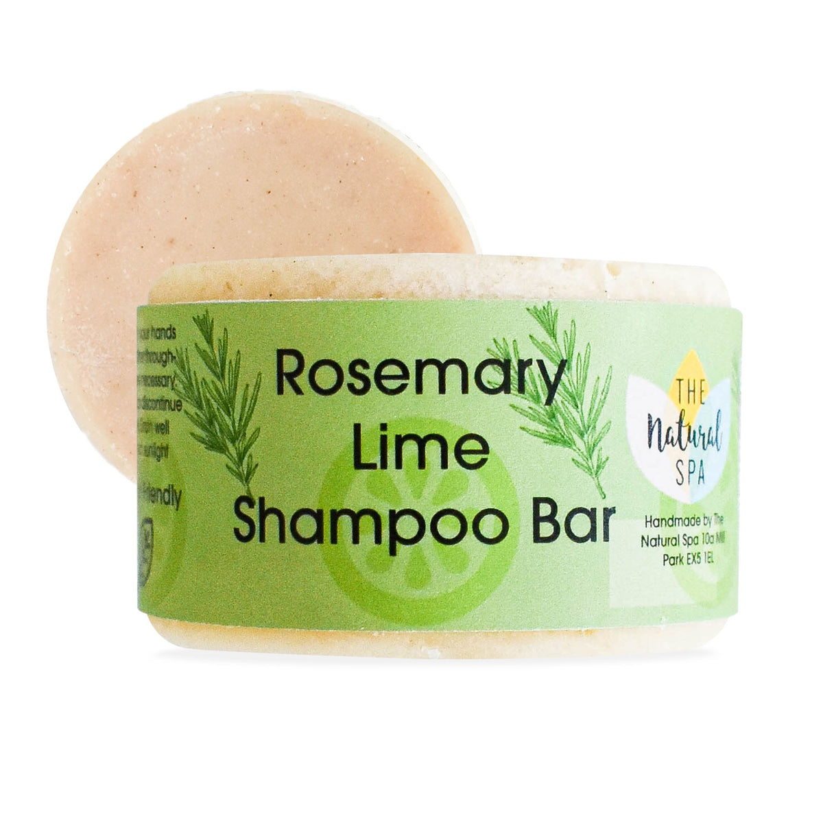 Rosemary &amp; Lime Shampoo Bar | Natural Hair Wash for All Hair Types | Vegan, Plastic-Free Hair Care