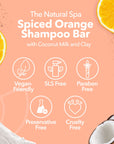 Spiced Orange Classic Shampoo Bar | Plastic-Free Haircare | 70g