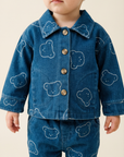 Bear Print Jacket & Jogger Set (2-Piece)