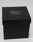 24K Gold Sapphire Blue Glass Buddha Royale Candle