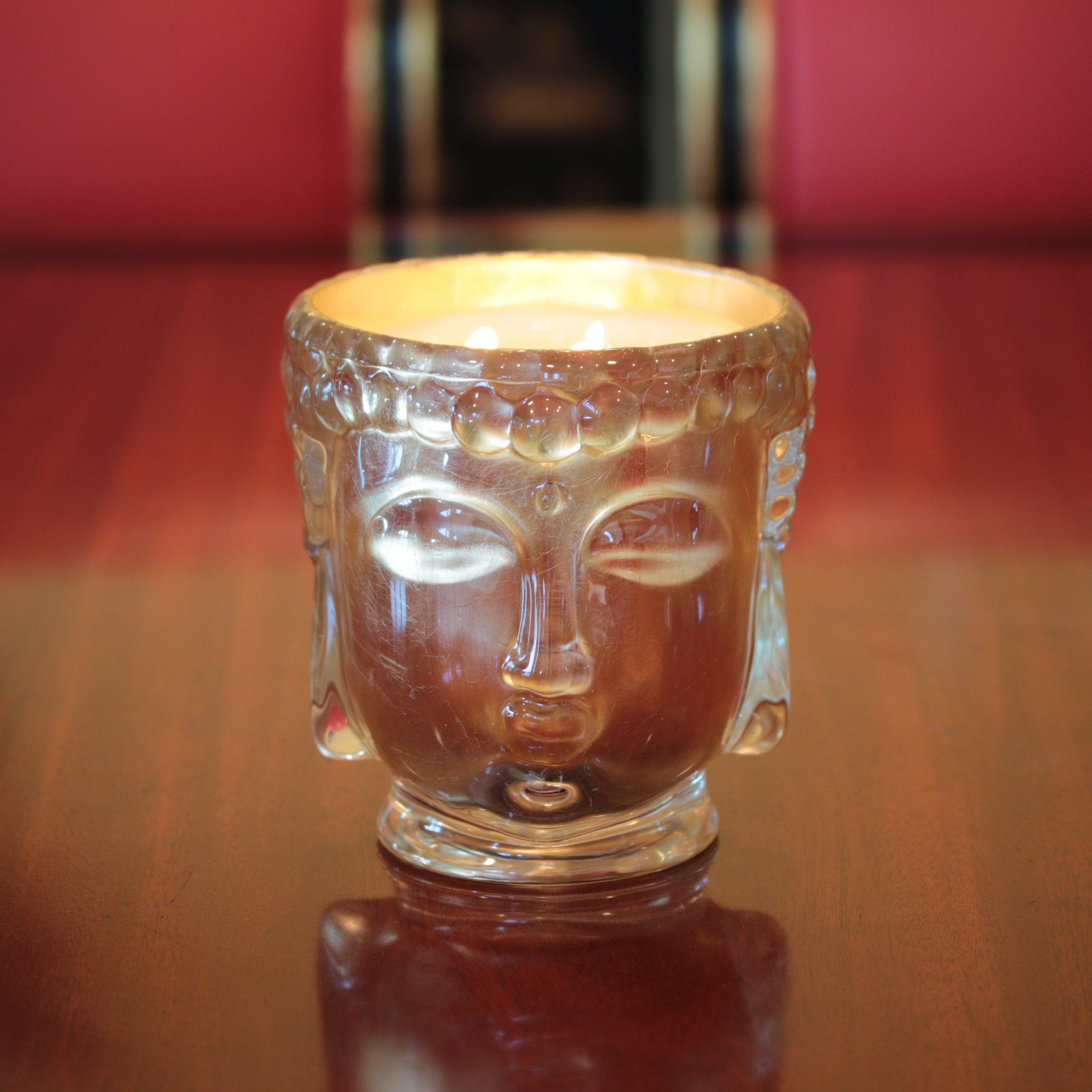 24K Gold Clear Glass Buddha Royale