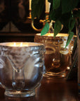 Glass Buddha Candle