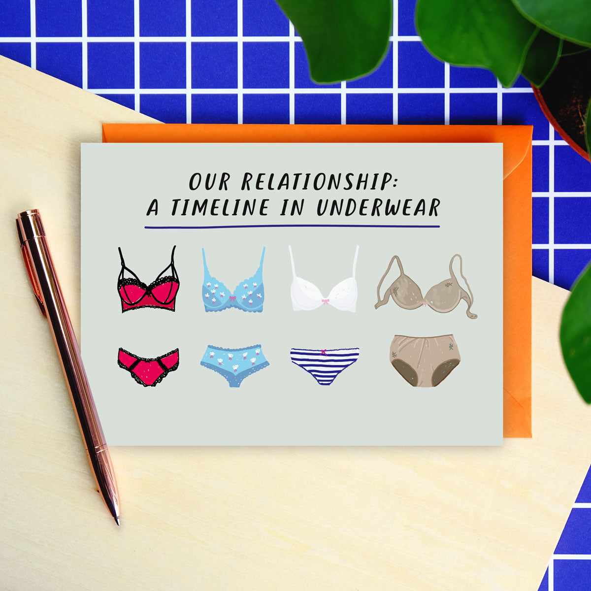 Underwear Timeline Truths Card