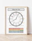 Time black Print - muted
