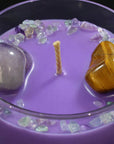 Time To Study - Crystal Infused Scented Candle