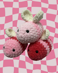 Beatrice The Bee -Crochet Bumblebee Plush – Chunky Handmade Bee Plushie Gift