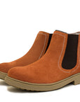 Short Boot in Burnt Orange