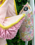Pastel Petal Dog Towel