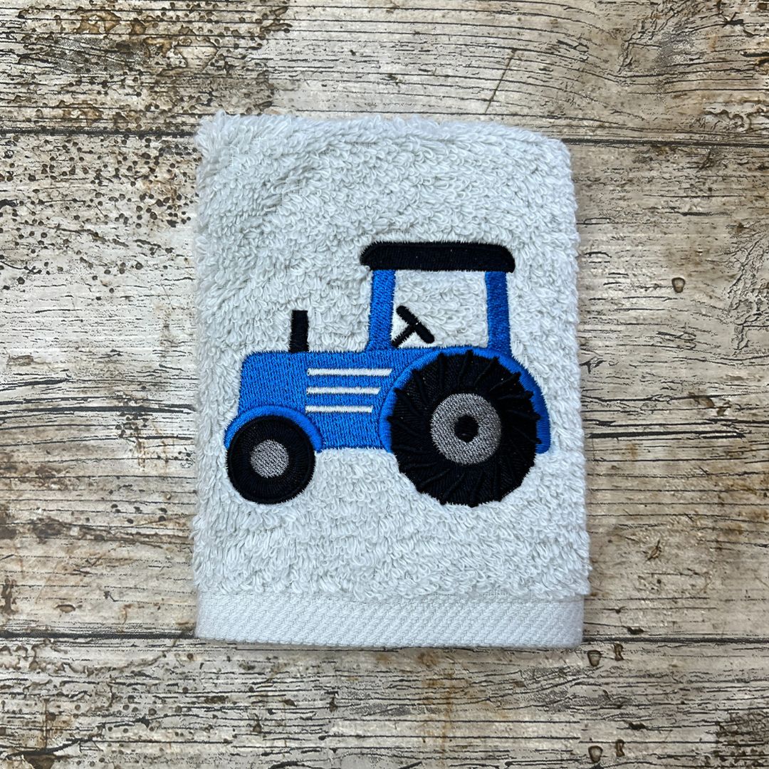 Tractor Face Cloth
