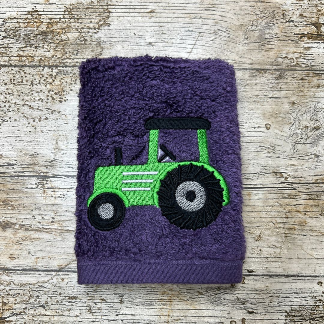 Tractor Face Cloth