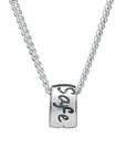 Travel Safe Recycled Silver Silver Necklace