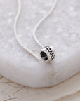 Travel Safe Recycled Silver Silver Necklace