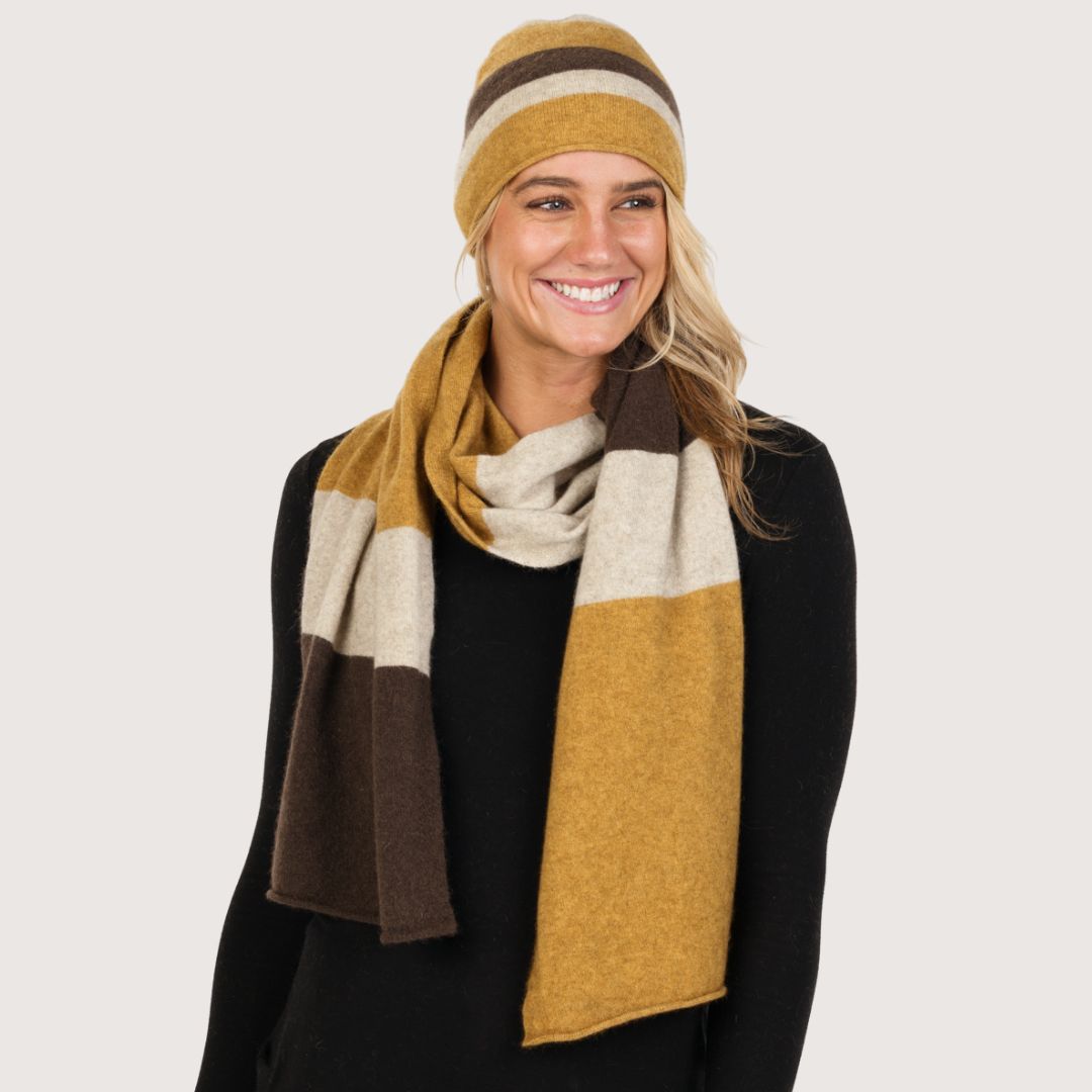 Possum Merino &amp; Silk Travel Scarf