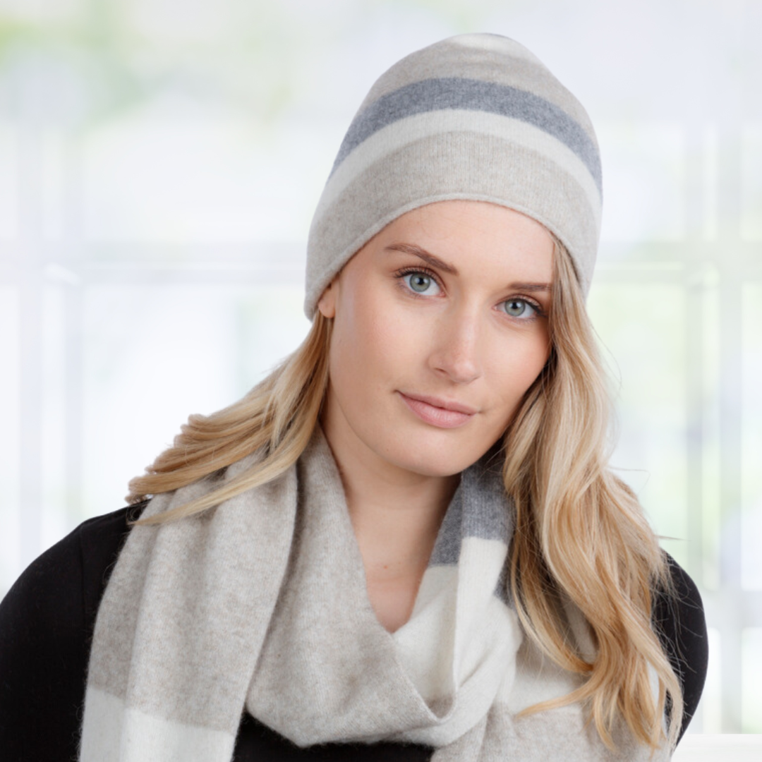 Possum Merino & Silk Travel Beanie